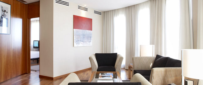 AC Malaga Palacio Living Area AC Malaga Palacio Living Area