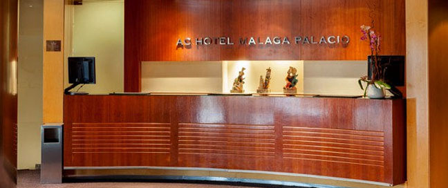 AC Malaga Palacio Reception AC Malaga Palacio Reception