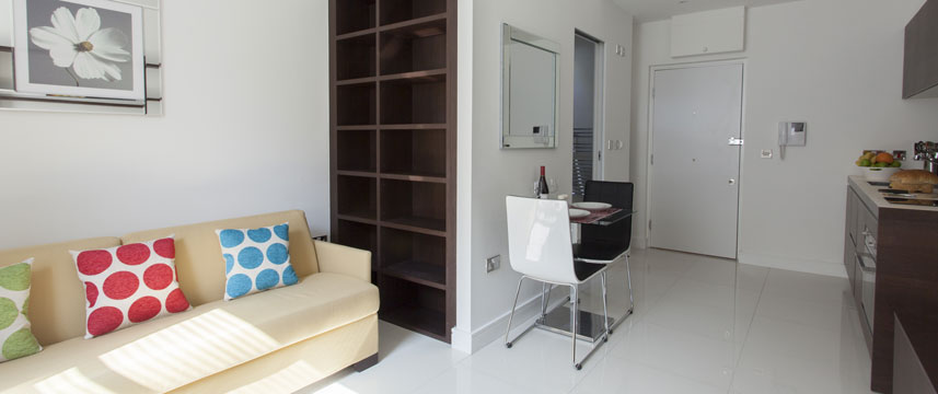 Albany House Apartments - Living Area