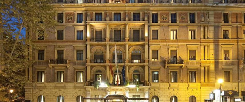 Ambasciatori Palace Hotel - Exterior Night