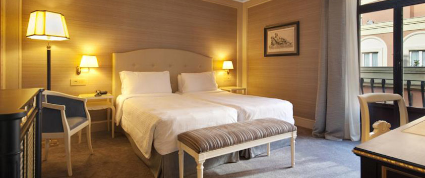 Ambasciatori Palace Hotel - Twin Bedroom