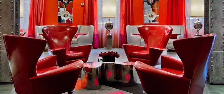 Ameritania Hotel - Lounge Seating Ameritania Hotel - Lounge Seating