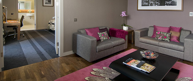 Apex Waterloo Place - Junior Suite Living Area