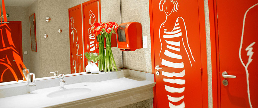 Astoria Astotel Bathroom Red