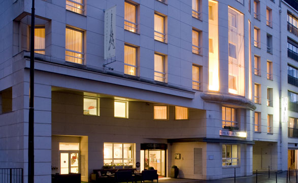 Auteil Tour Eiffel Exterior Night Auteil Tour Eiffel Exterior Night