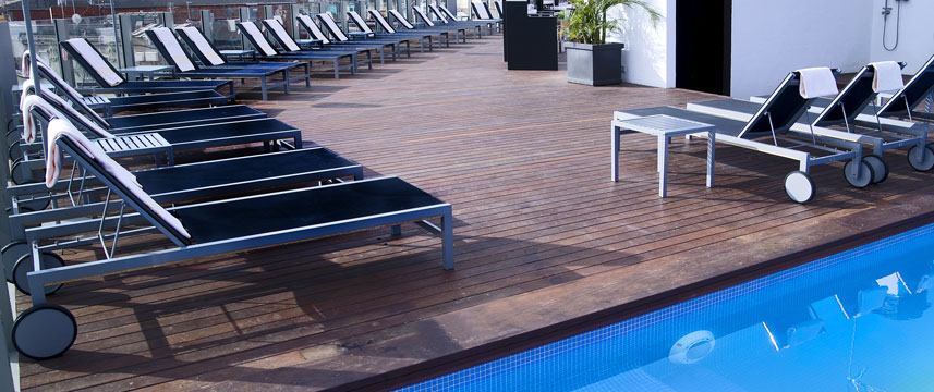 Axel Hotel Barcelona - Roof Sundeck