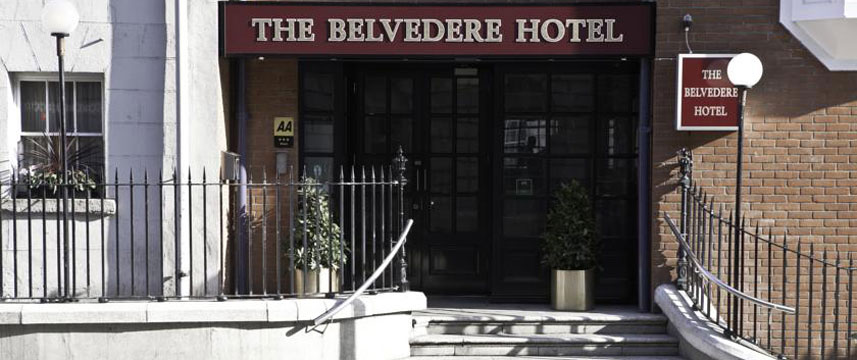 Belvedere Hotel - Entrance Belvedere Hotel - Entrance