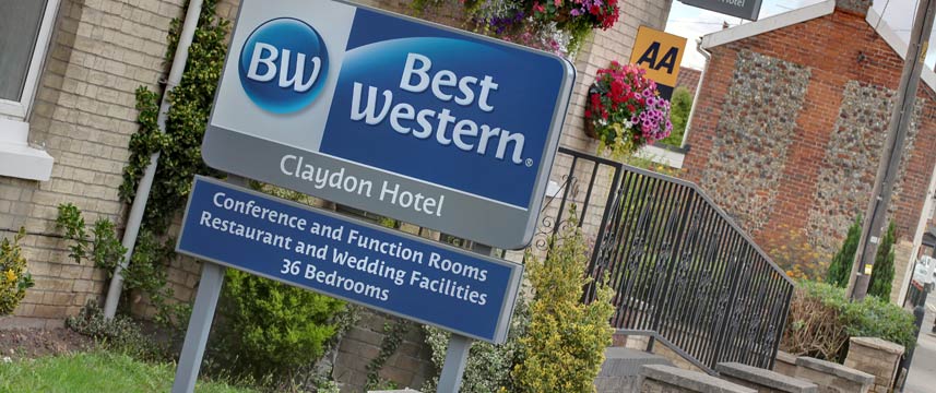 Best Western Claydon Hotel - Entrance