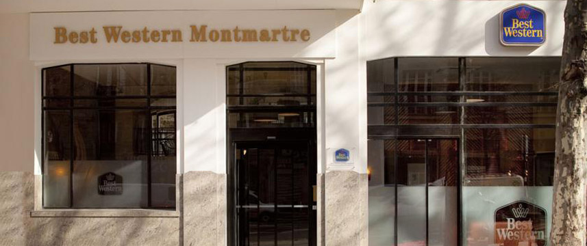 Best Western Montmarte Entrance