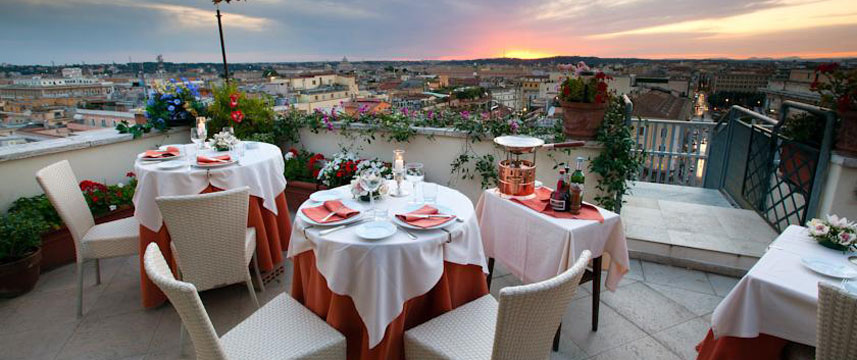 Bettoja Hotel Mediterraneo - Rooftop Terrace