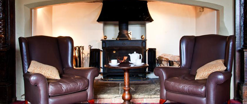 Billesley Manor Hotel Fireplace