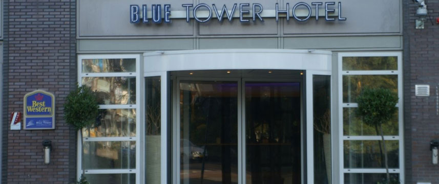 Blue Tower Hotel Entrance Blue Tower Hotel Entrance