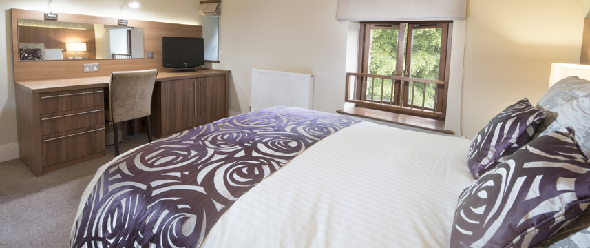 Boringdon Hall Hotel and Spa - Stable Room Bed