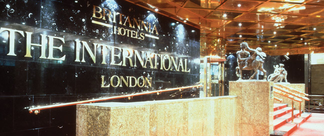 Britannia International Hotel Docklands Reception