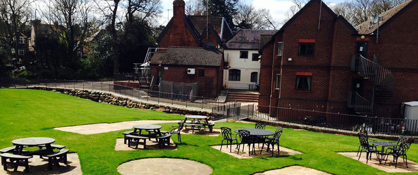 Brooklands Grange Hotel Garden Area Brooklands Grange Hotel Garden Area
