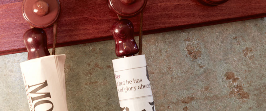 Club Quarters Gracechurch - Newspaper Holder Club Quarters Gracechurch - Newspaper Holder