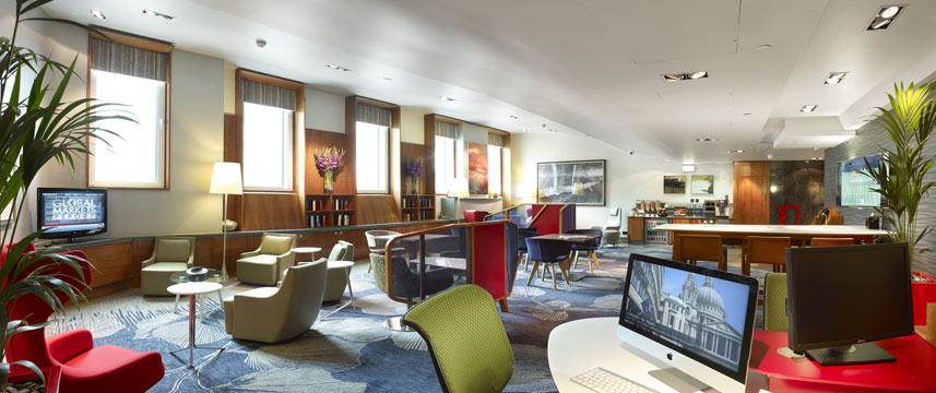 Club Quarters St Pauls - Club Living Room Club Quarters St Pauls - Club Living Room