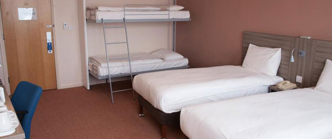 Comfort Inn Vauxhall - Family bunk room Comfort Inn Vauxhall - Family bunk room