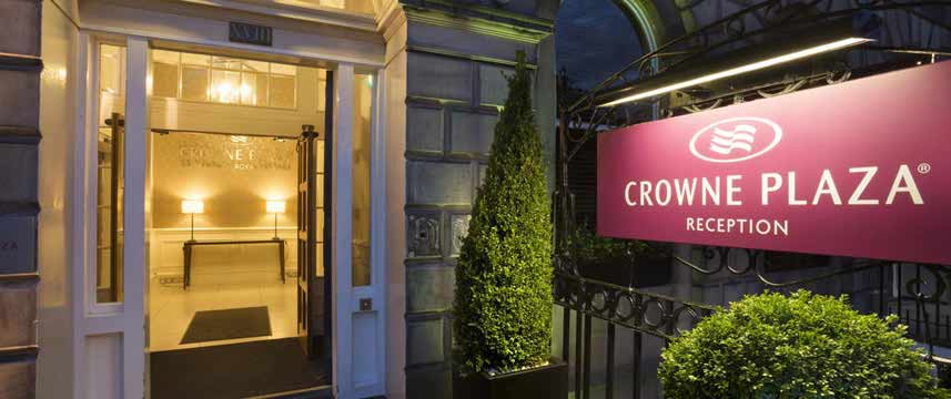 Crowne Plaza Edinburgh Royal Terrace - Entrance Crowne Plaza Edinburgh Royal Terrace - Entrance