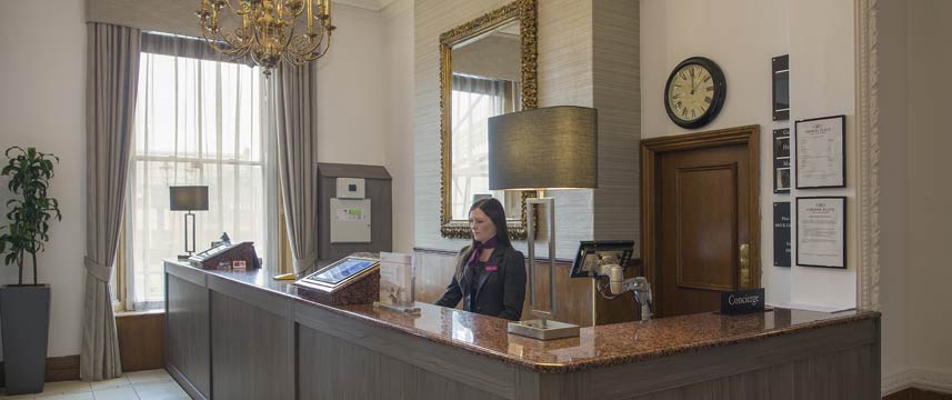 Crowne Plaza Royal Victoria Sheffield - Reception Crowne Plaza Royal Victoria Sheffield - Reception