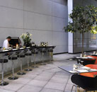 Doubletree By Hilton Westminster City Cafe outdoor bar BBQ