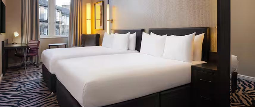 Doubletree by Hilton Edinburgh City Centre - Double Twin Room Doubletree by Hilton Edinburgh City Centre - Double Twin Room