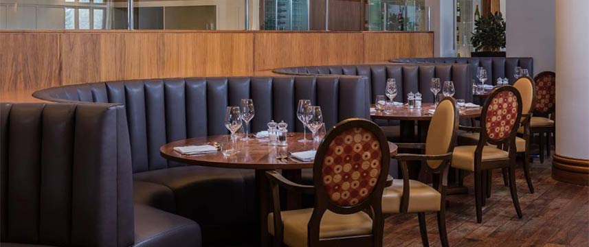 Dunston Hall Hotel Brasserie Tables
