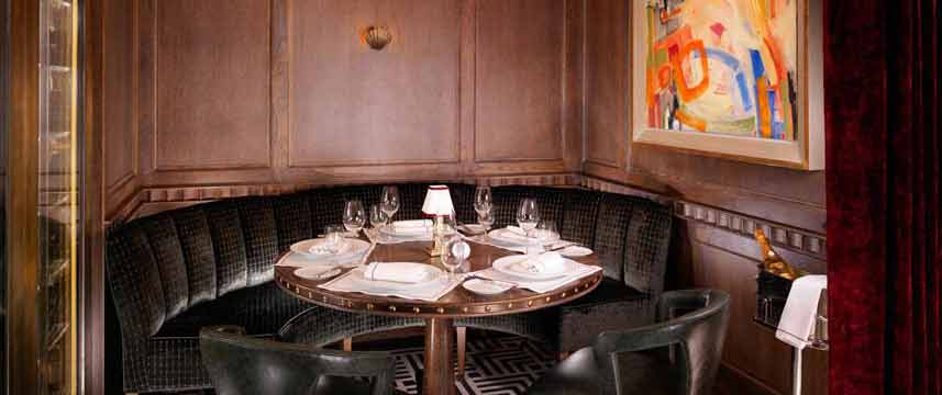 Flemings Mayfair - Ormer Restaurant Tables