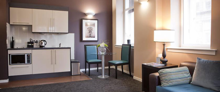 Fraser Suites Glasgow Apartment Room