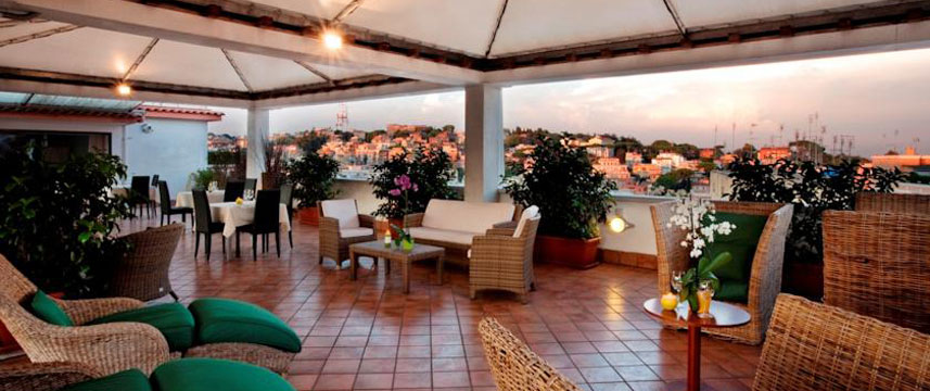 Grand Hotel Tiberio - Terrace Grand Hotel Tiberio - Terrace