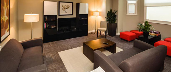 Harrington Hall - Living Area