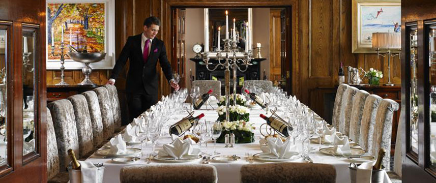 Hayfield Manor Hotel - Dining Table