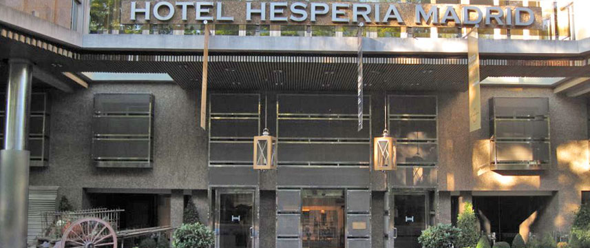 Hesperia Madrid - Entrance