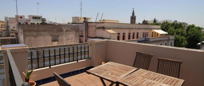 Hostal Monet - Outside Seating Hostal Monet - Outside Seating