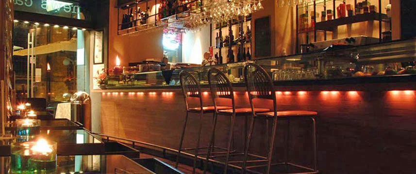 Hotel Accademia - Bar Seating Hotel Accademia - Bar Seating