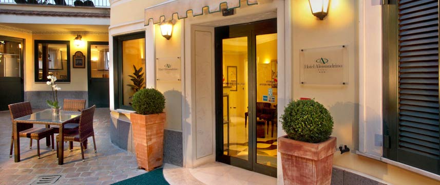 Hotel Alessandrino - Entrance Hotel Alessandrino - Entrance