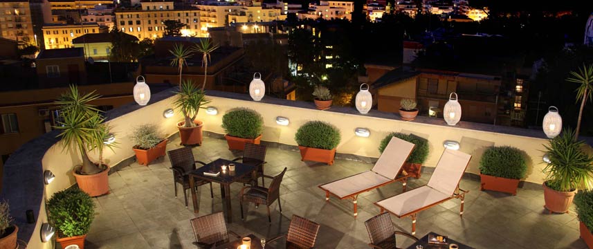 Hotel Alessandrino - Rooftop at Night Hotel Alessandrino - Rooftop at Night