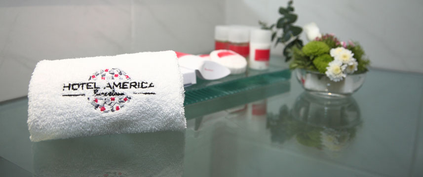 Hotel America Barcelona - Bathroom Detail Hotel America Barcelona - Bathroom Detail