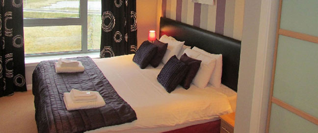 Hotel Apartments Edinburgh Waterfront Bedroom
