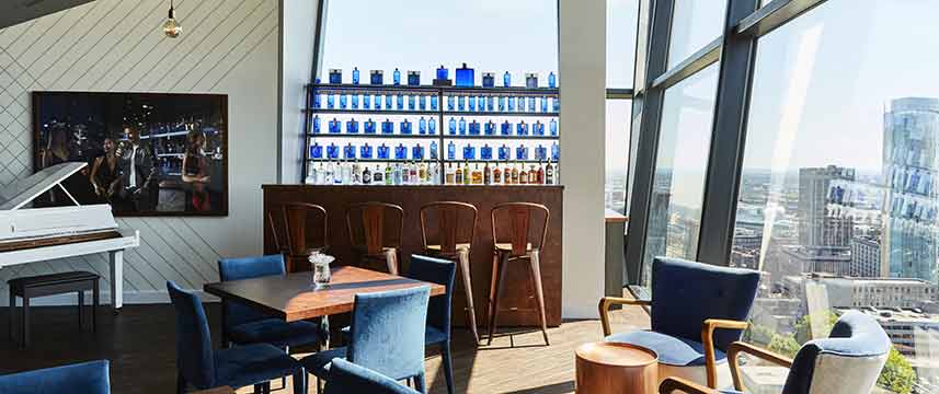 Hotel Indigo Birmingham - Bar Seating Hotel Indigo Birmingham - Bar Seating