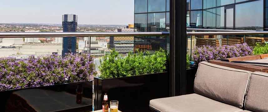 Hotel Indigo Birmingham - Marcos Terrace Bar Hotel Indigo Birmingham - Marcos Terrace Bar