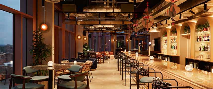 Hotel Indigo Gloucester Crimson Spire Bar Hotel Indigo Gloucester Crimson Spire Bar