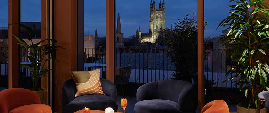 Hotel Indigo Gloucester Crimson Spire Lounge Hotel Indigo Gloucester Crimson Spire Lounge