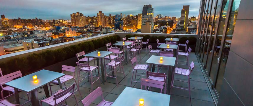 Hotel Indigo Lower East Side Rooftop View