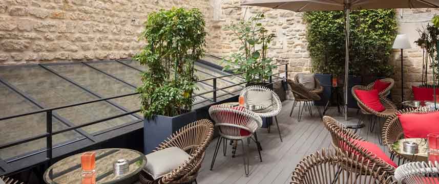 Hotel Le 123- Sebastopol Bar Terrace Hotel Le 123- Sebastopol Bar Terrace