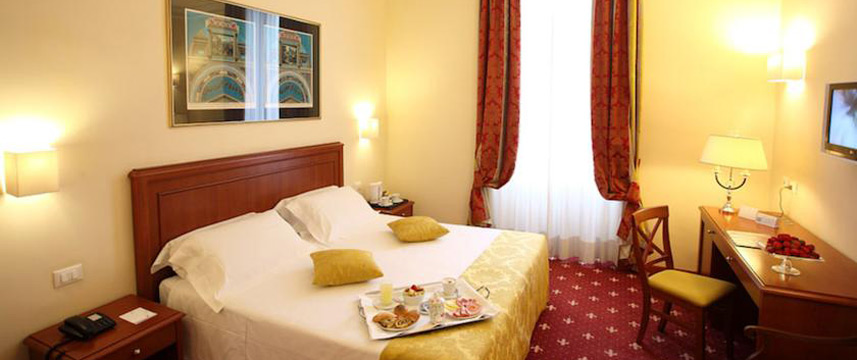 Hotel Milton Roma - Bedroom Double Hotel Milton Roma - Bedroom Double