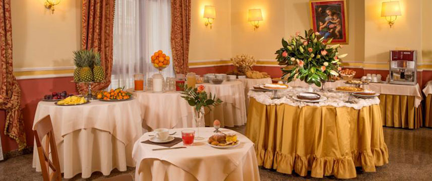 Hotel Milton Roma - Breakfast Room Hotel Milton Roma - Breakfast Room