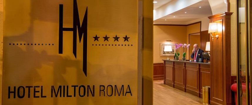 Hotel Milton Roma - Entrance Hotel Milton Roma - Entrance