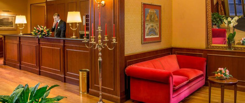 Hotel Milton Roma - Reception Hotel Milton Roma - Reception
