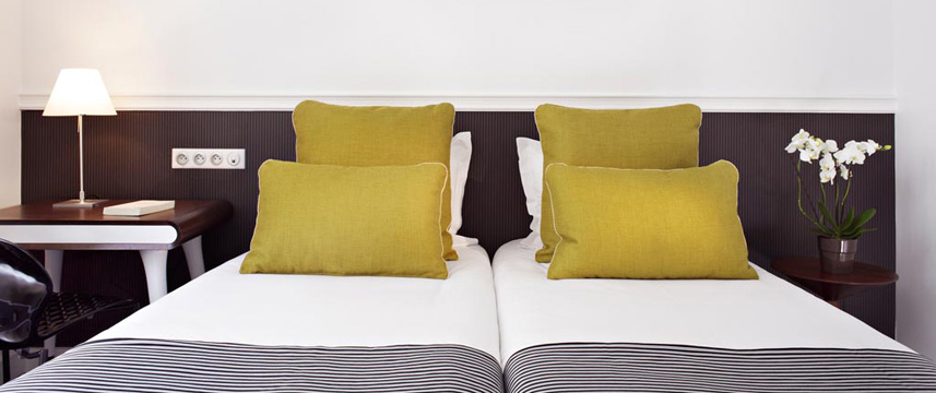 Hotel Monterosa Twin Bedroom Hotel Monterosa Twin Bedroom